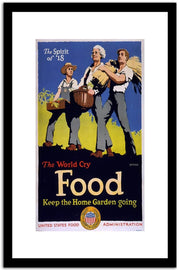 Food  Vintage Poster Fine Art Print