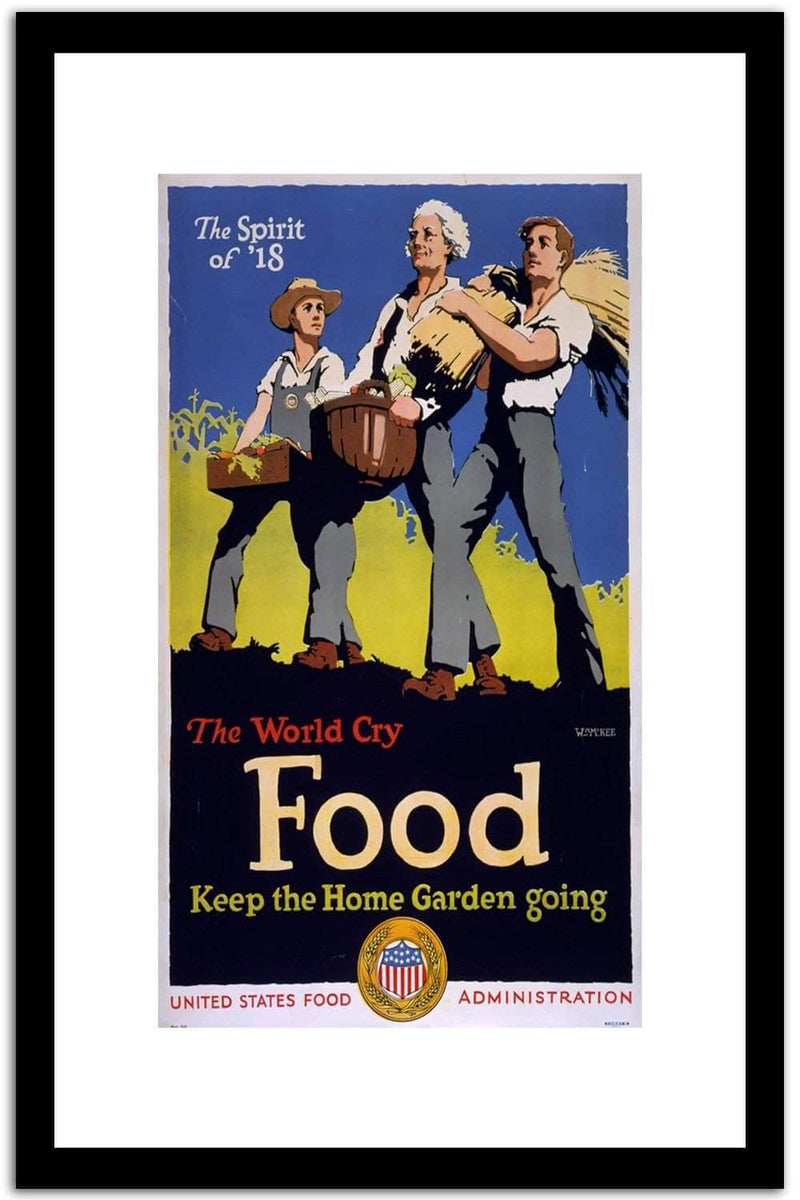 Food  Vintage Poster Fine Art Print