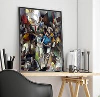 Football Players Painting Albert Gleizes Canvas Art Fine Art Print