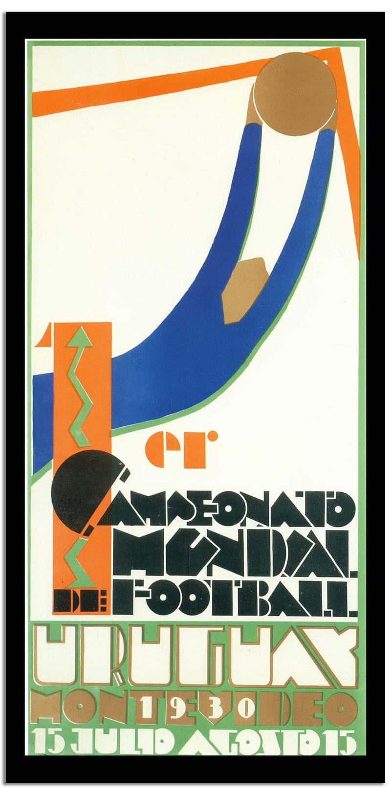 Football  Vintage Movie Poster Fine Art Print