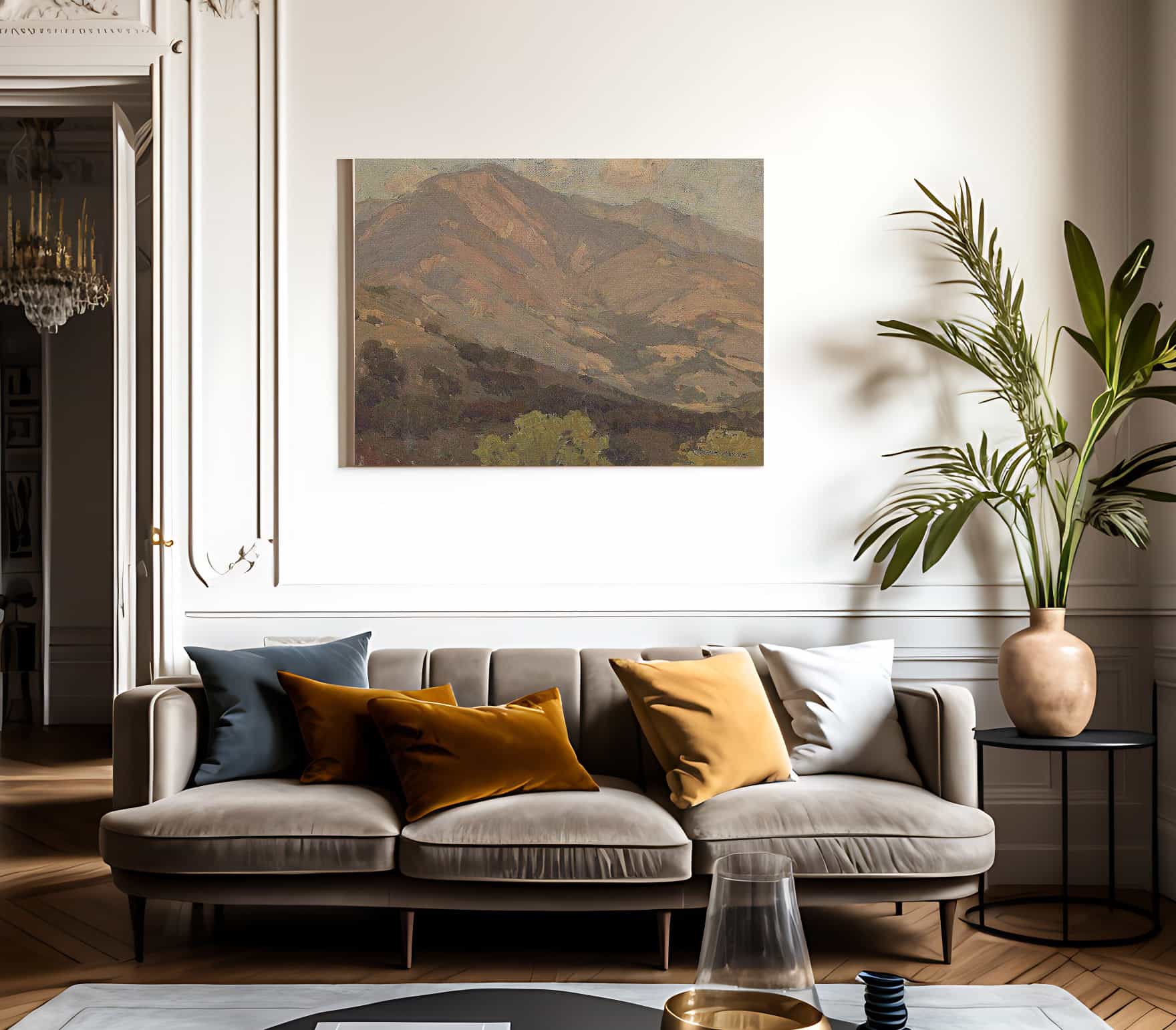 Foothills By Edgar Payne1 Fine Art Print