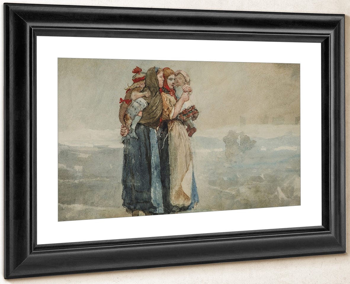 Forebodings By Winslow Homer Fine Art Print