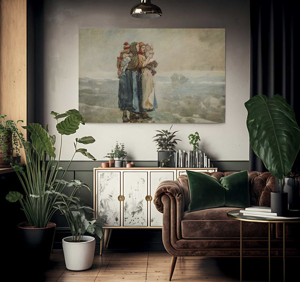 Forebodings By Winslow Homer Fine Art Print