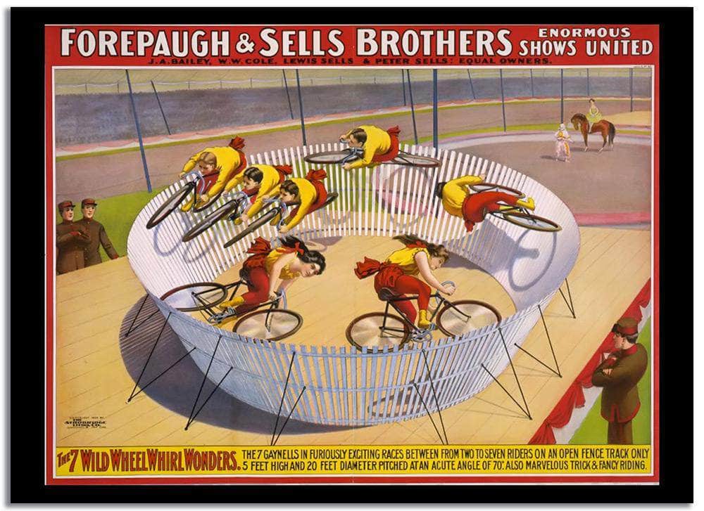 Forepauch & Sells Brothers  Vintage Circus Postera Fine Art Print