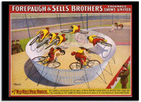 Forepauch & Sells Brothers  Vintage Circus Postera Fine Art Print