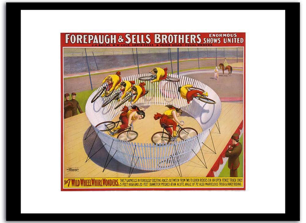 Forepauch & Sells Brothers  Vintage Circus Postera Fine Art Print