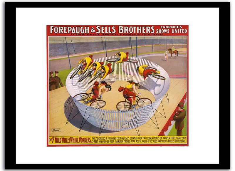 Forepauch & Sells Brothers  Vintage Circus Postera Fine Art Print