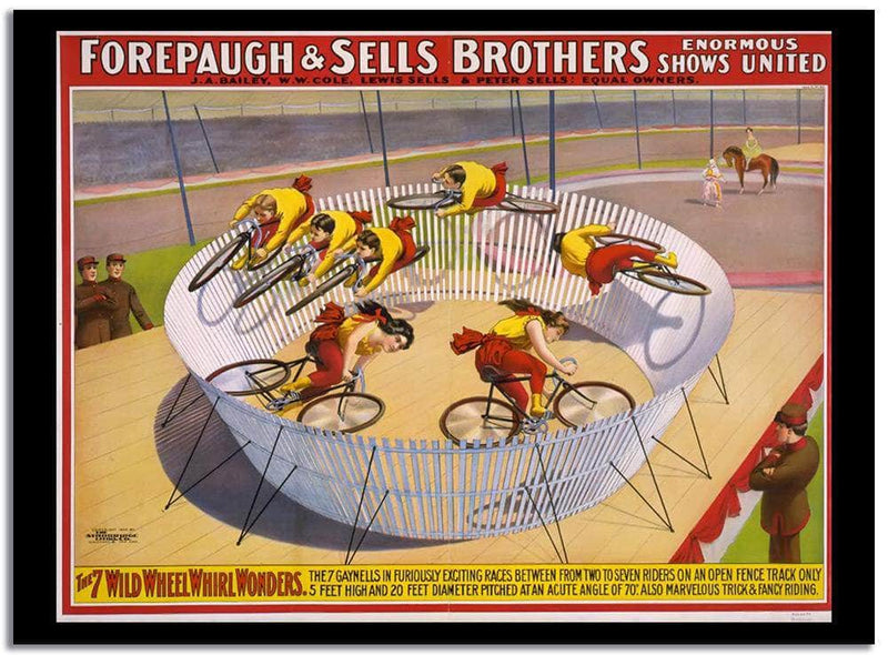 Forepauch & Sells Brothers  Vintage Posterb Fine Art Print