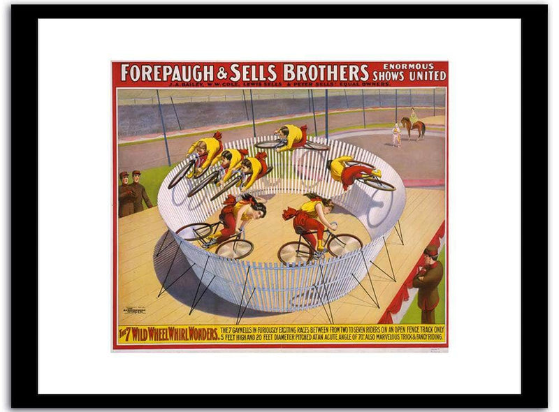 Forepauch & Sells Brothers  Vintage Posterb Fine Art Print