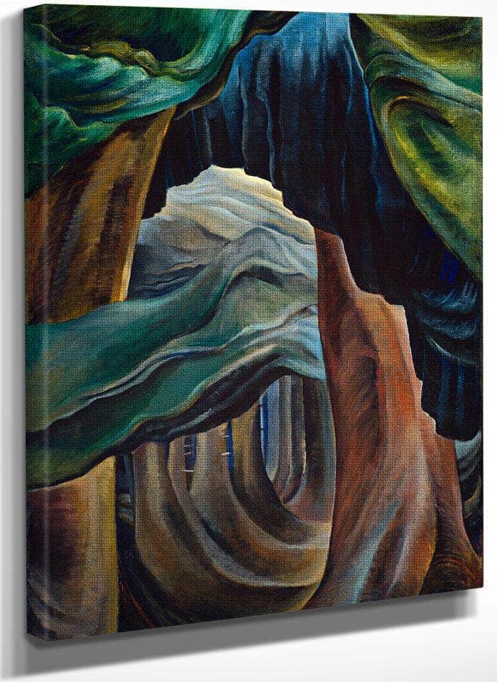 Forest British Columbia 1932 By Emily Carr Fine Art Print