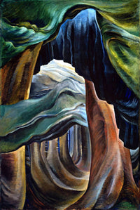 Forest, British Columbia Painting Emily Carr Canvas Art Fine Art Print