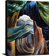 Forest, British Columbia Painting Emily Carr Canvas Art Fine Art Print