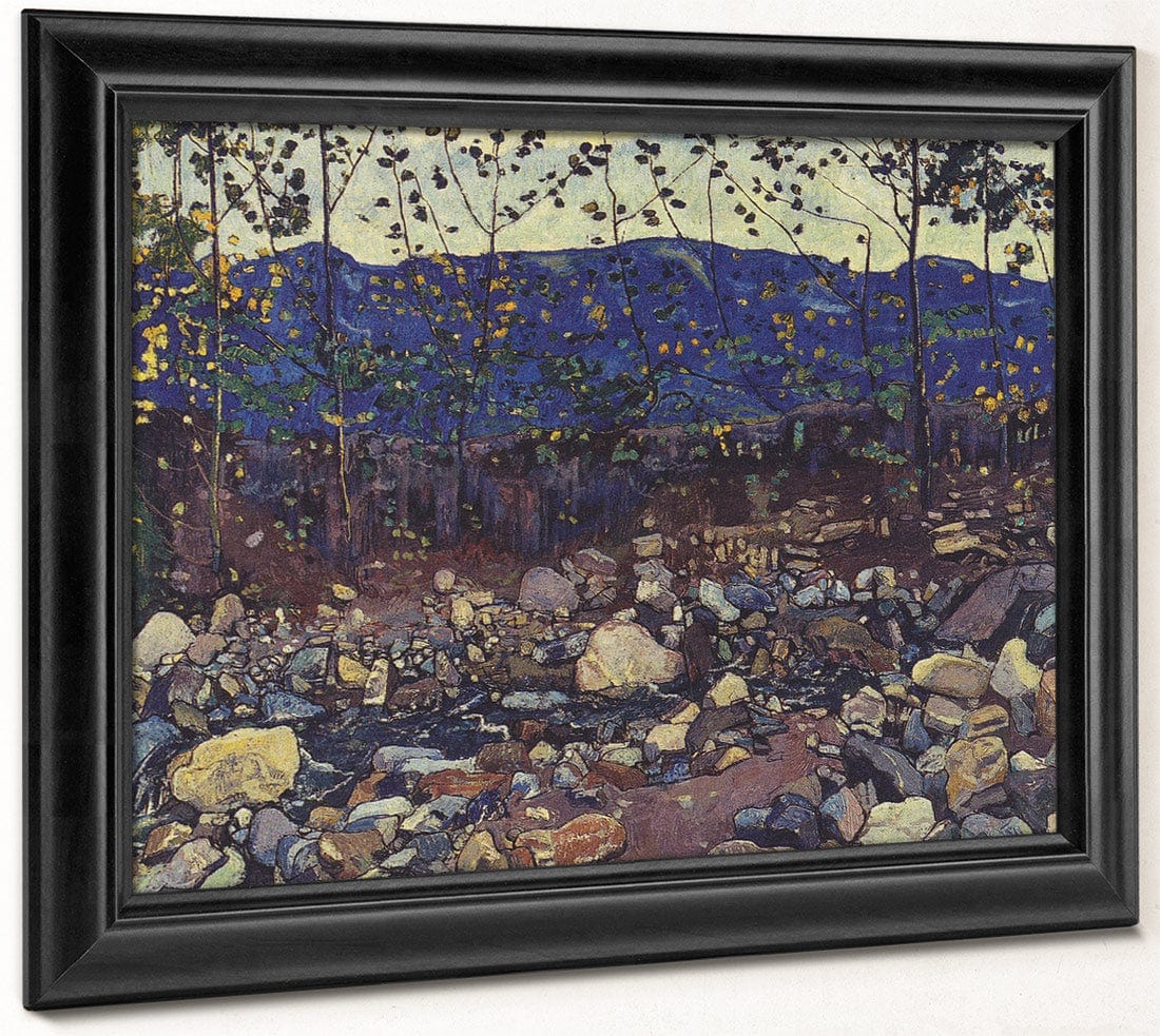 Forest Brook At Leissingen 1904 Art Nouveau   88 5X101 5Cm By Ferdinand Hodler Fine Art Print