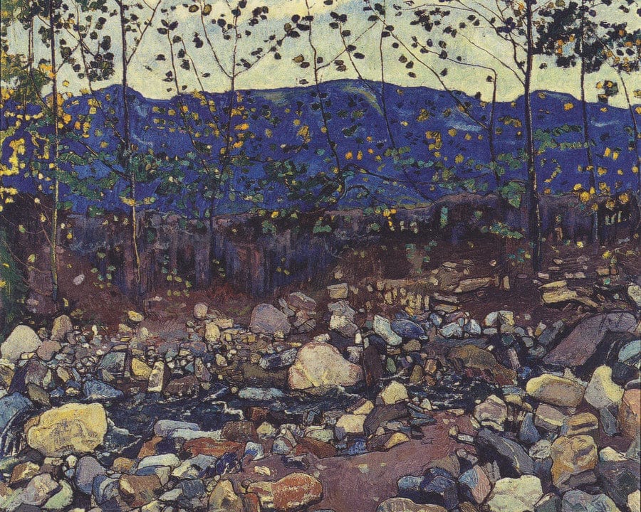 Forest Brook At Leissingen 1904 Art Nouveau   88 5X101 5Cm By Ferdinand Hodler Fine Art Print