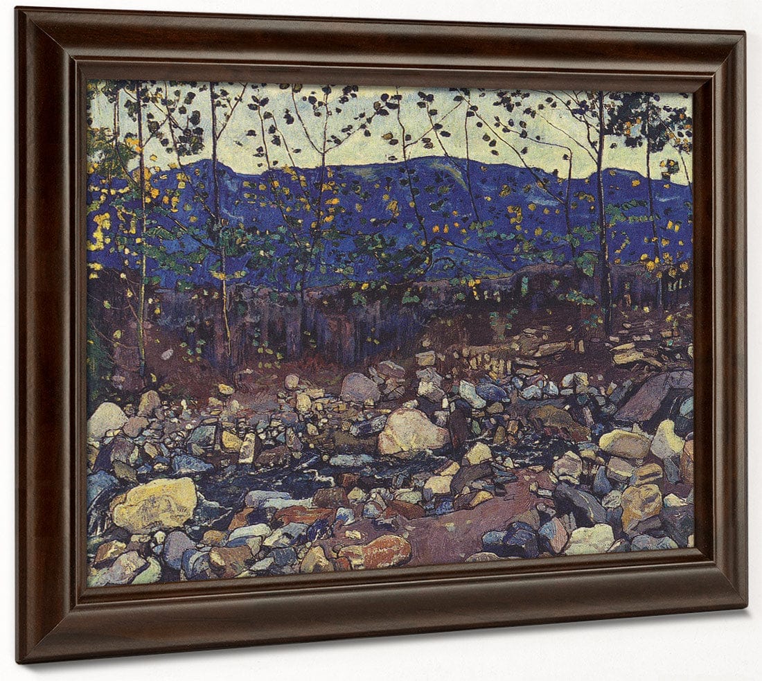 Forest Brook At Leissingen 1904 Art Nouveau   88 5X101 5Cm By Ferdinand Hodler Fine Art Print