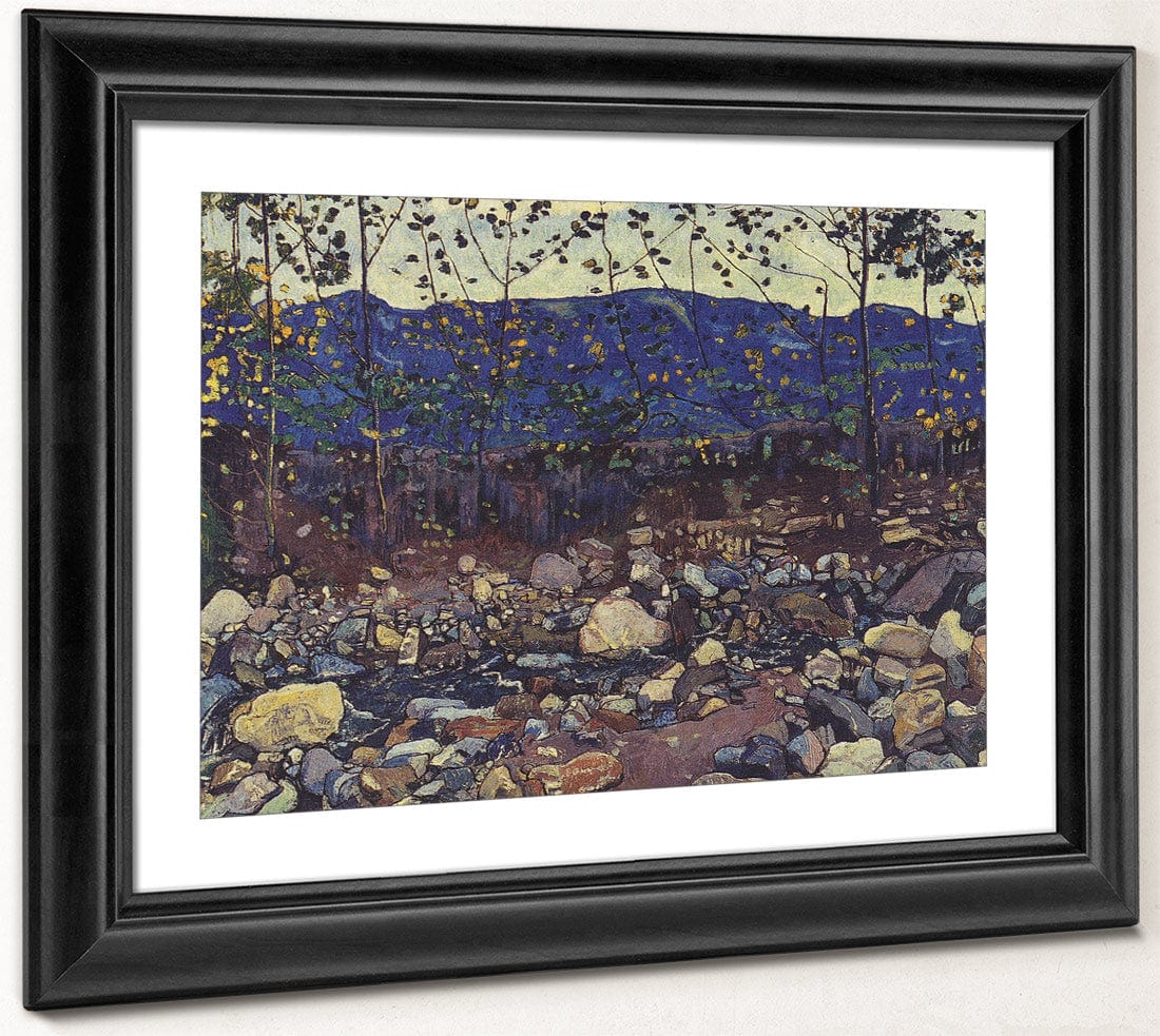 Forest Brook At Leissingen 1904 Art Nouveau   88 5X101 5Cm By Ferdinand Hodler Fine Art Print