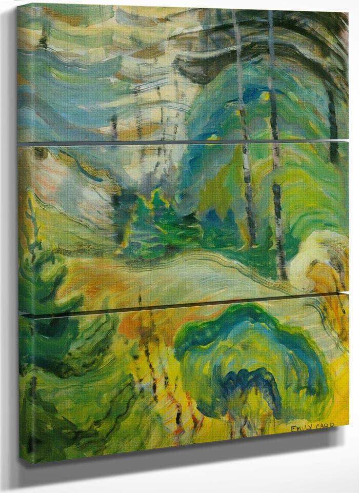 Forest Interior 1936 By Emily Carr Fine Art Print
