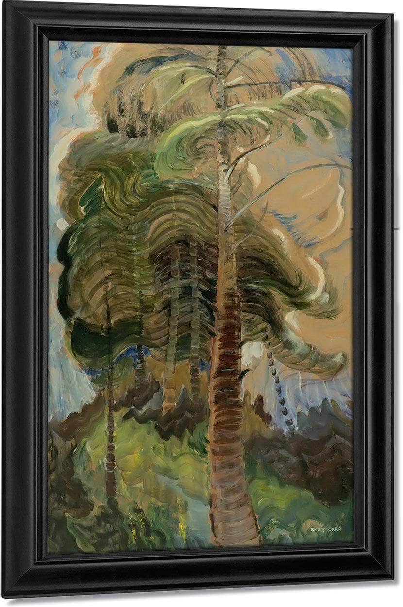 Forest Interior BC By Emily Carr Fine Art Print