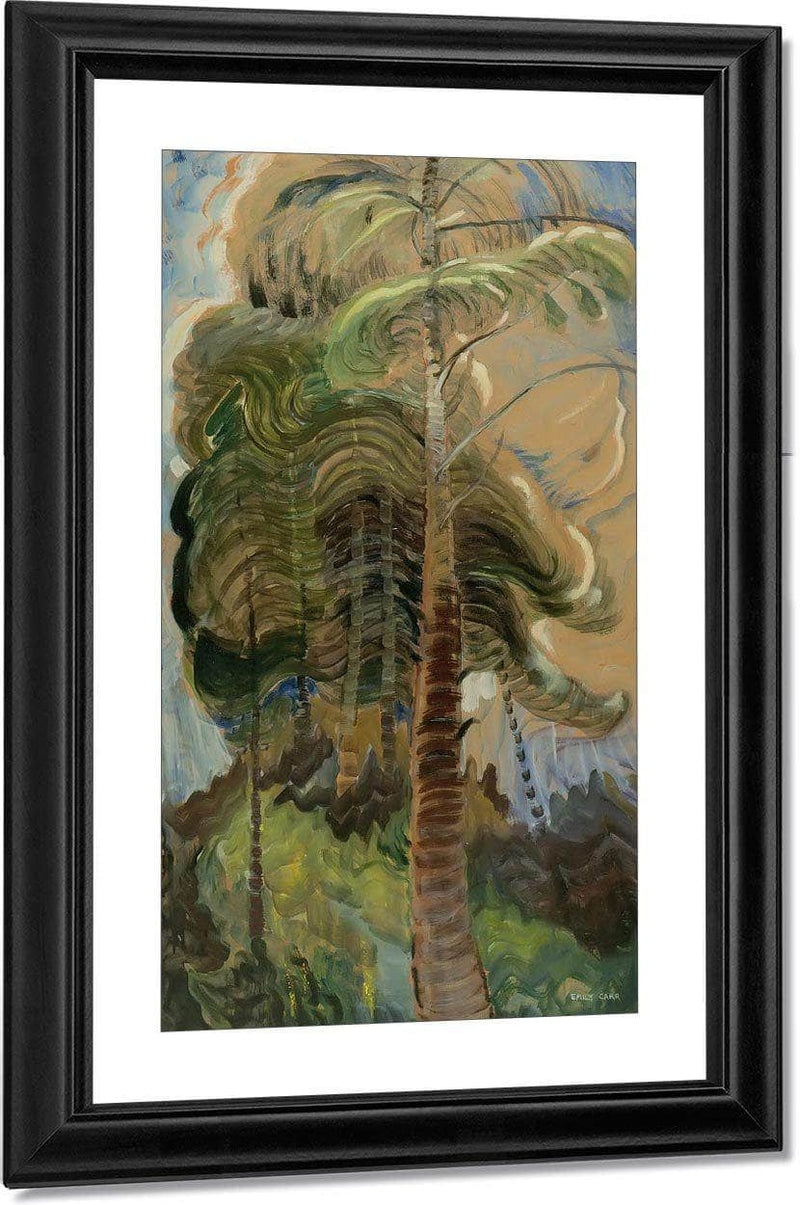Forest Interior BC By Emily Carr Fine Art Print