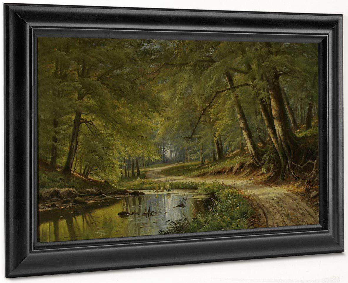 Forest Interior By Antonio Jacobsen Fine Art Print