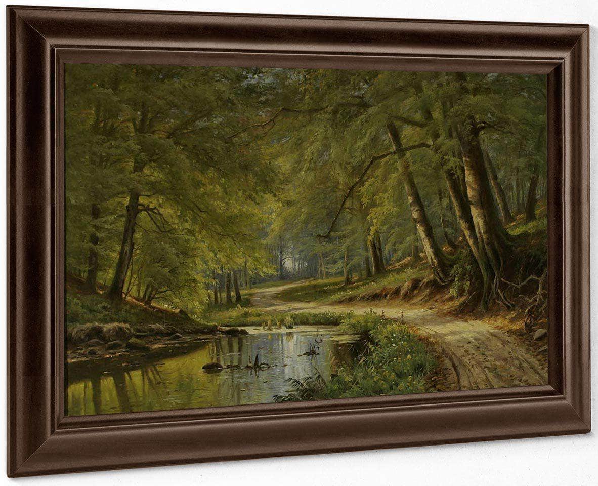 Forest Interior By Antonio Jacobsen Fine Art Print