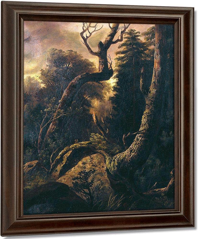 Forest Landscape By Asher B Durand Fine Art Print