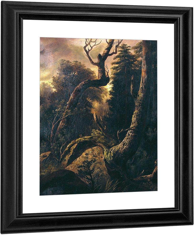 Forest Landscape By Asher B Durand Fine Art Print