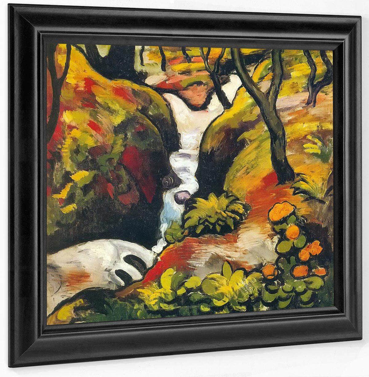 Forest Stream By August Macke Fine Art Print