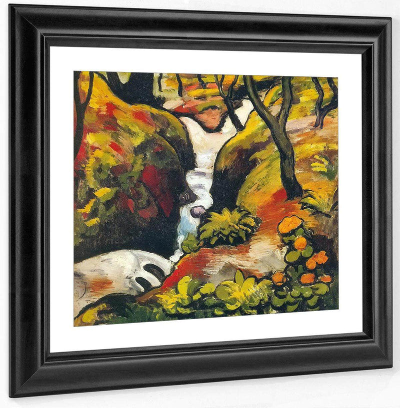 Forest Stream By August Macke Fine Art Print