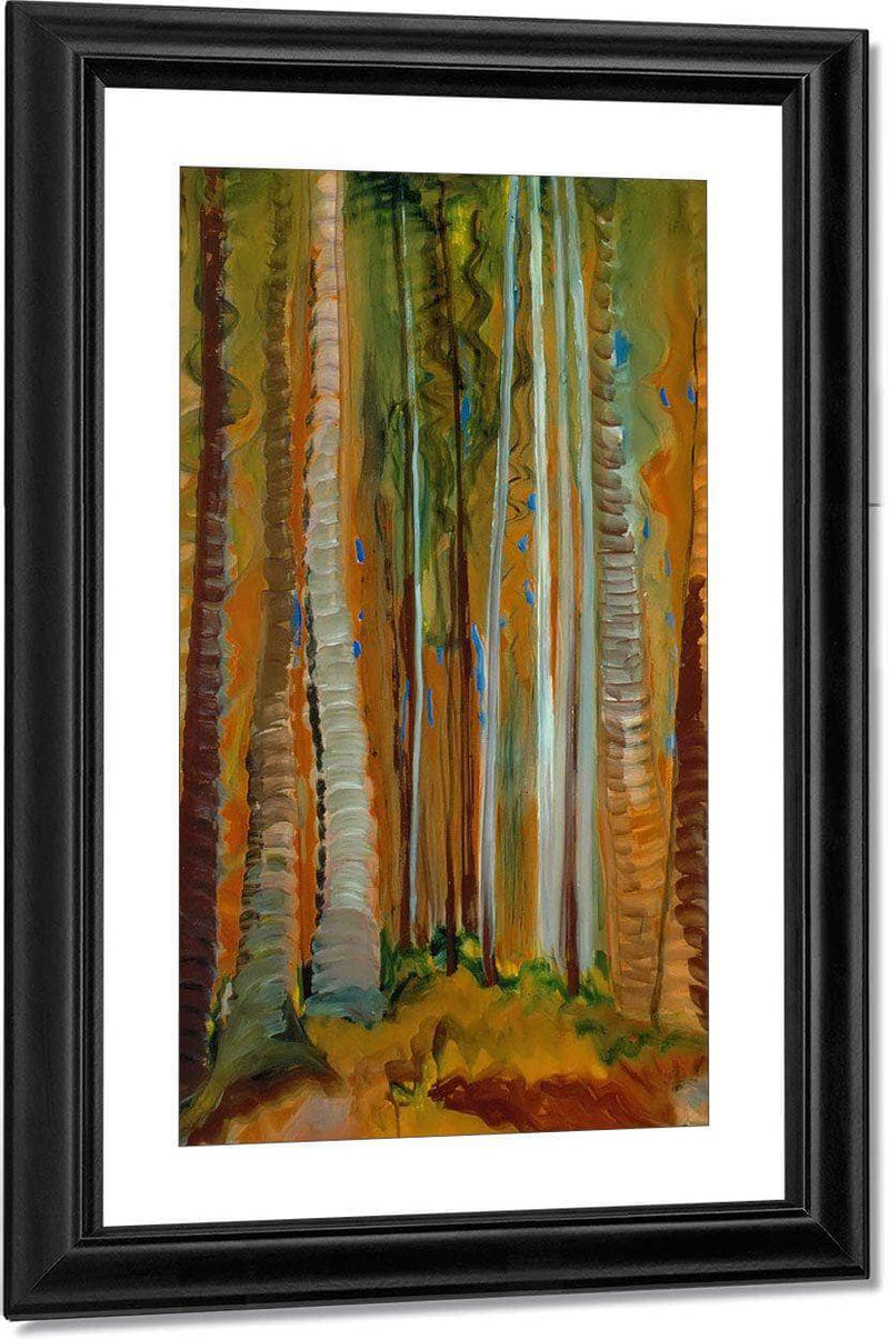 Forest Tree Trunks By Emily Carr Fine Art Print