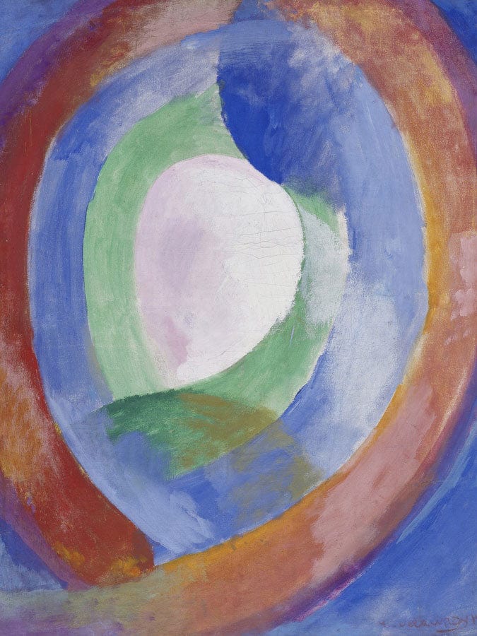 Formes Circulaires; Lune No. 1 By Robert Delaunay Fine Art Print