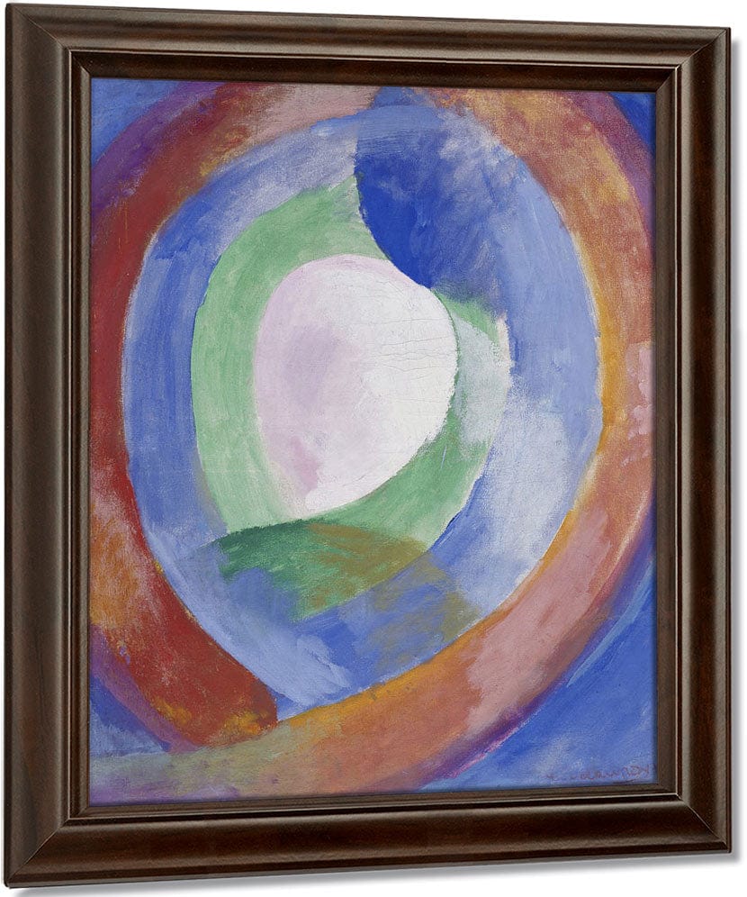 Formes Circulaires; Lune No. 1 By Robert Delaunay Fine Art Print