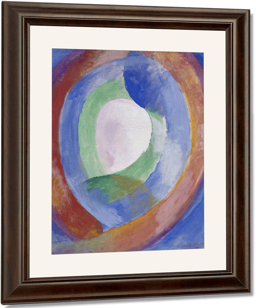 Formes Circulaires; Lune No. 1 By Robert Delaunay Fine Art Print