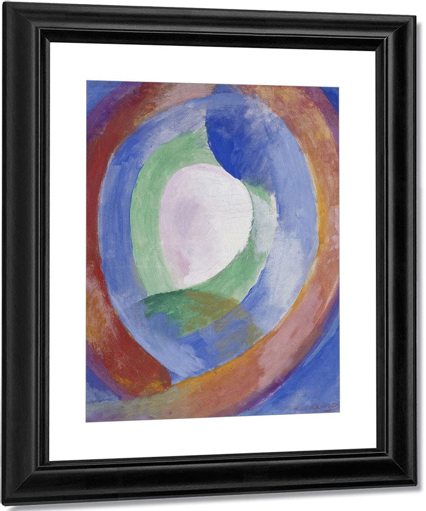 Formes Circulaires; Lune No. 1 By Robert Delaunay Fine Art Print