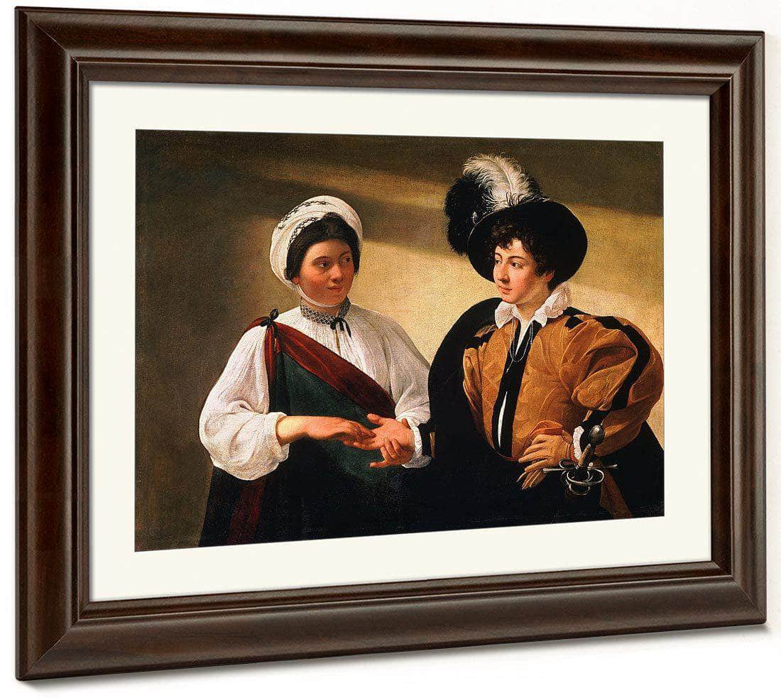 Fortune Teller 1594 By Caravaggio Fine Art Print