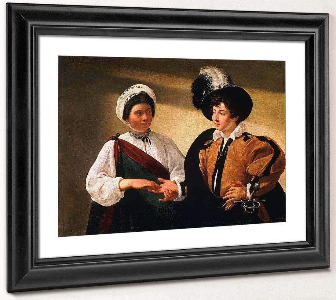 Fortune Teller 1594 By Caravaggio Fine Art Print