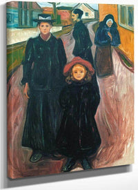 Four Ages In Life 1902 By Edvard Munch Fine Art Print