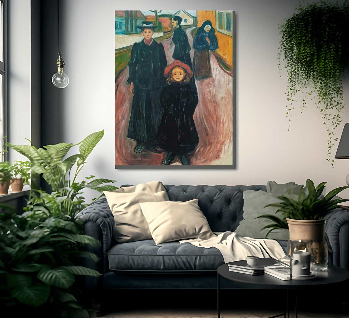 Four Ages In Life 1902 By Edvard Munch Fine Art Print