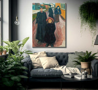 Four Ages In Life 1902 By Edvard Munch Fine Art Print