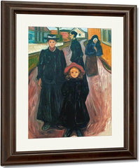 Four Ages In Life 1902 By Edvard Munch Fine Art Print