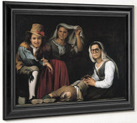 Four Figures On A Step By Bartolome Esteban Murillo Fine Art Print