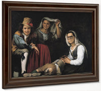 Four Figures On A Step By Bartolome Esteban Murillo Fine Art Print