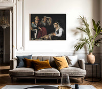 Four Figures On A Step By Bartolome Esteban Murillo Fine Art Print