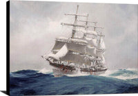 Four Masted Wool Clipper Port Jackson Painting Jack Spurling Canvas Art Fine Art Print