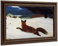 Fox By Hunt By Winslow Homer Fine Art Print