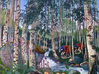 Foxgloves 1 By Nicolai Astrup Fine Art Print