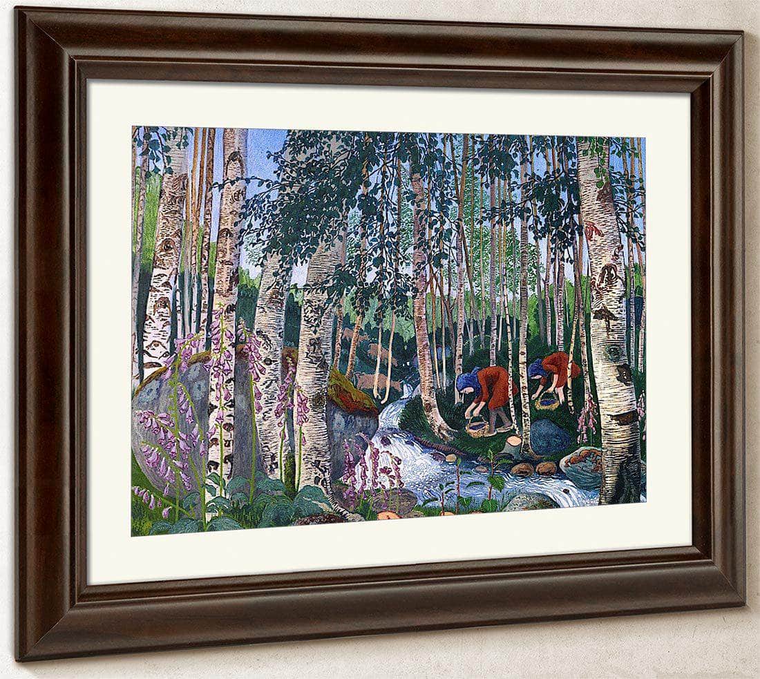 Foxgloves 1 By Nicolai Astrup Fine Art Print