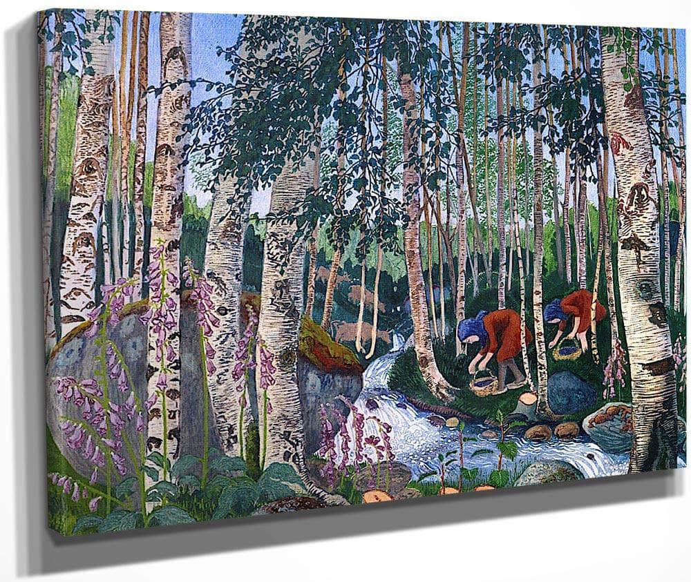 Foxgloves 1 By Nicolai Astrup Fine Art Print