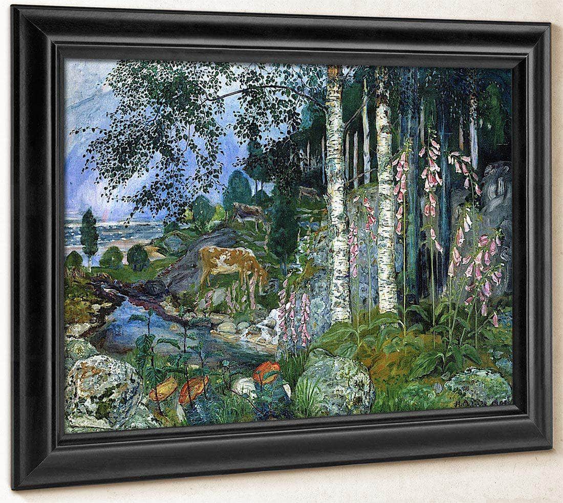 Foxgloves 5 By Nicolai Astrup Fine Art Print