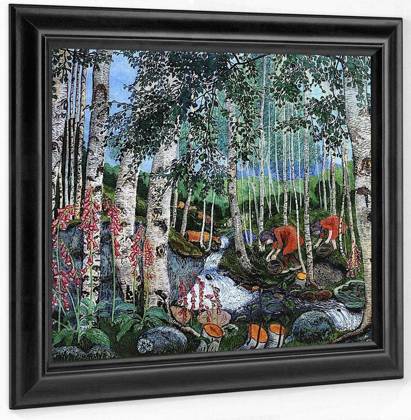 Foxgloves 6 By Nicolai Astrup Fine Art Print